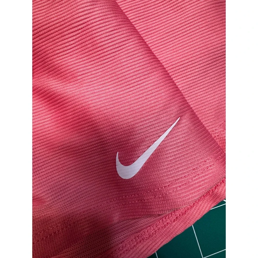 Nike Kids Dri-FIT Pink Ribbed Athletic Skirt Size 6X 6-7 Years